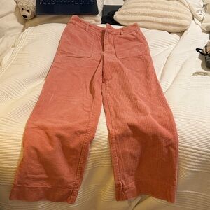 Forever 21 Coral Corduroy Pants